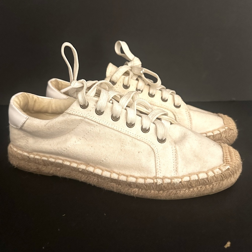 White, Size 7, Espadrilles, Women’s shoes